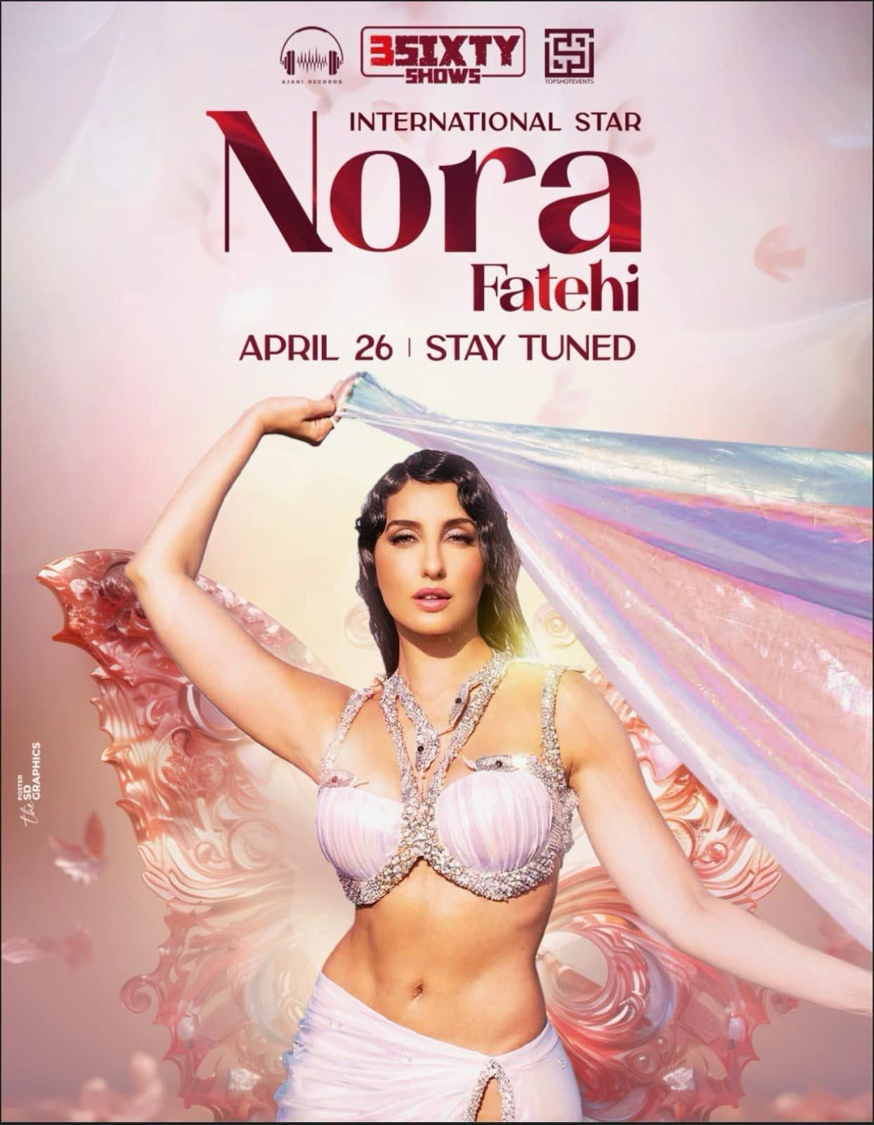 BOLLYWOOD NIGHT WITH NORA FATEHI