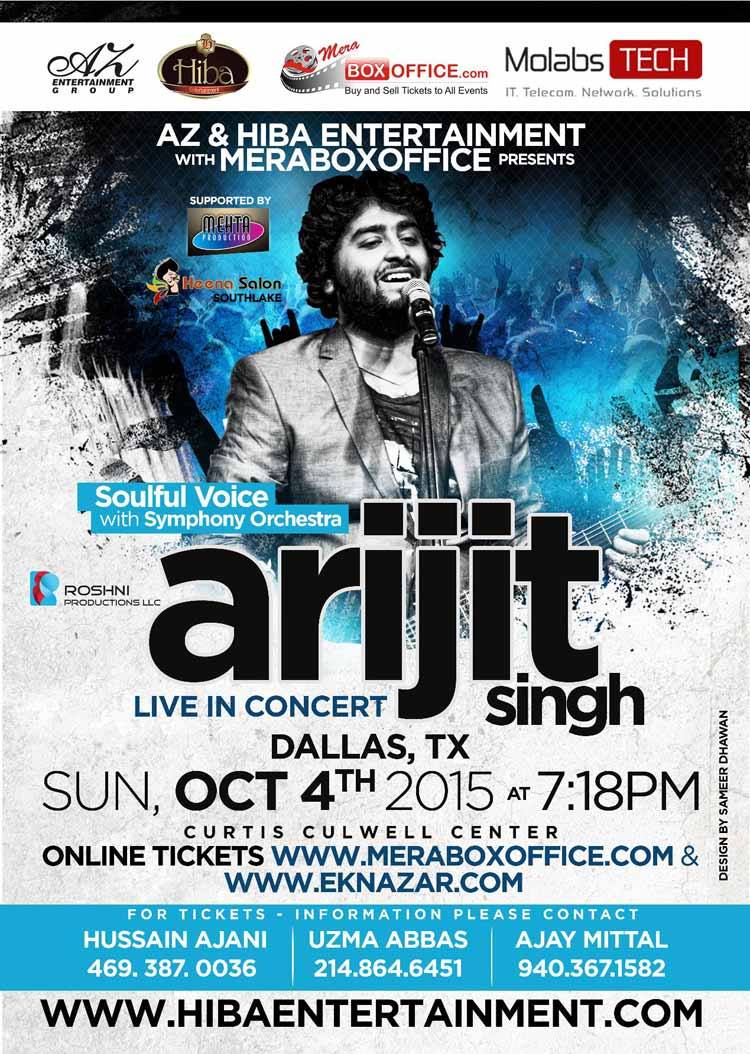 ARIJIT SINGH LIVE IN CONCERT 2015